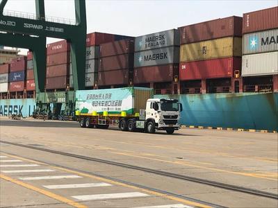 無人駕駛港口集裝箱運輸車，中國這次厲害了！